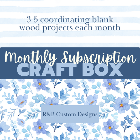 Monthly Craft Box Subscription