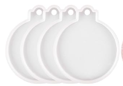 Ornament MOLD- 4 pk