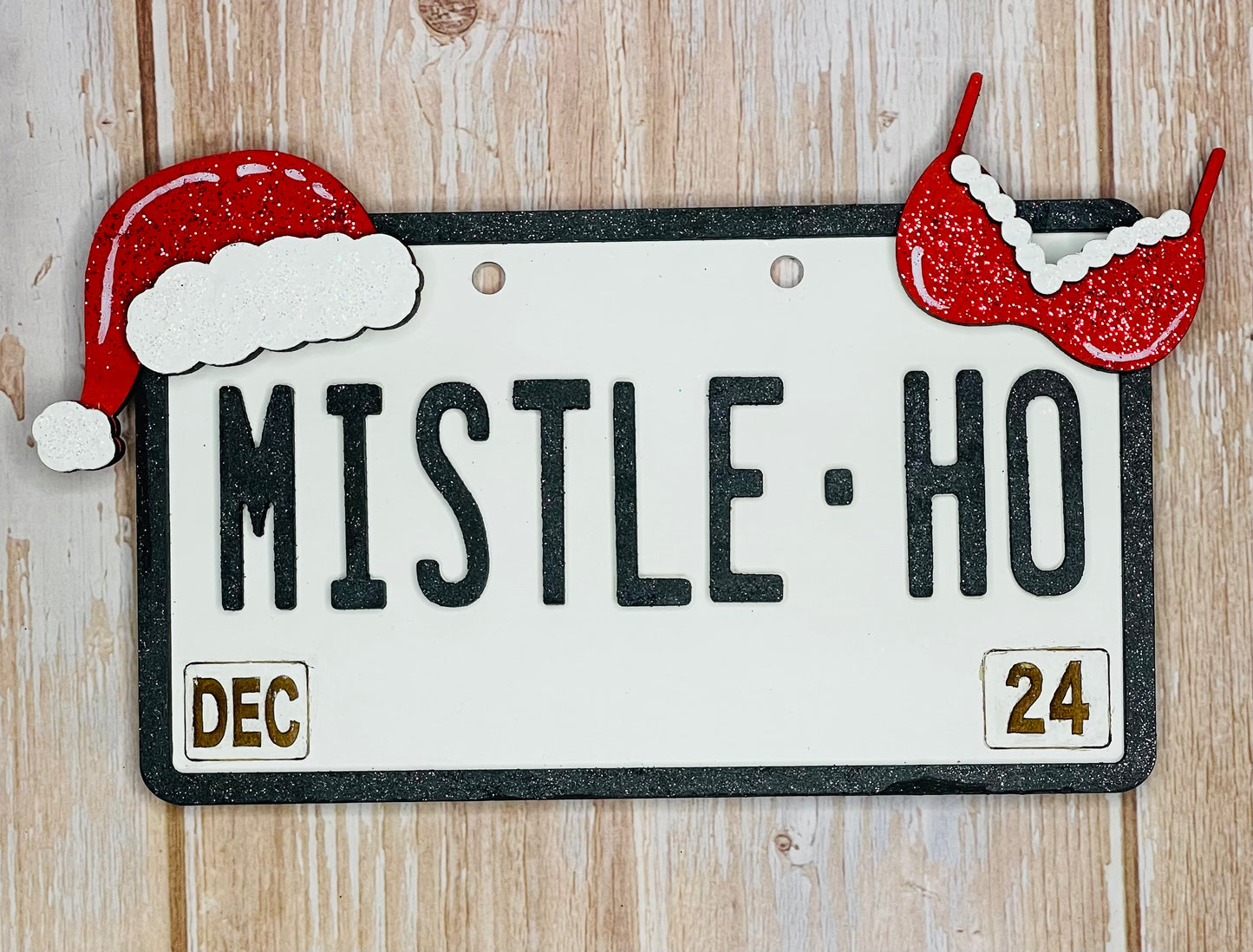 Mistle Ho plate Ornament