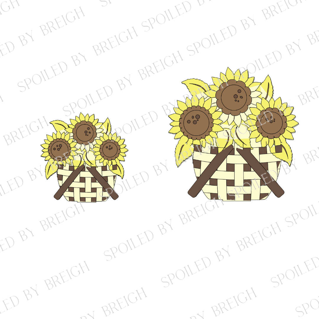 Sunflower Baskets