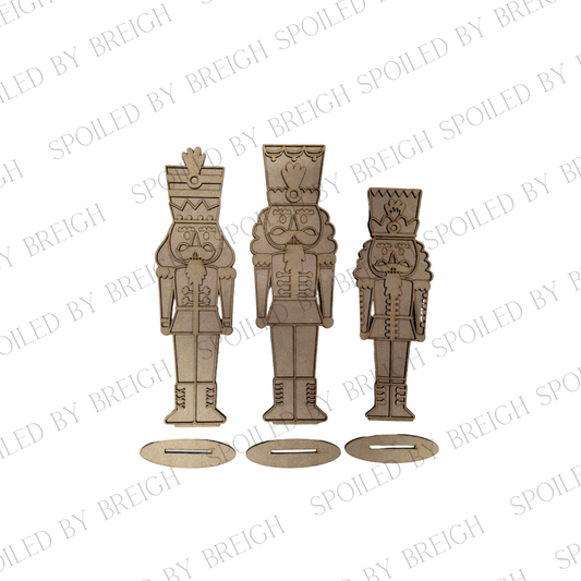 Nutcrackers- set of 3