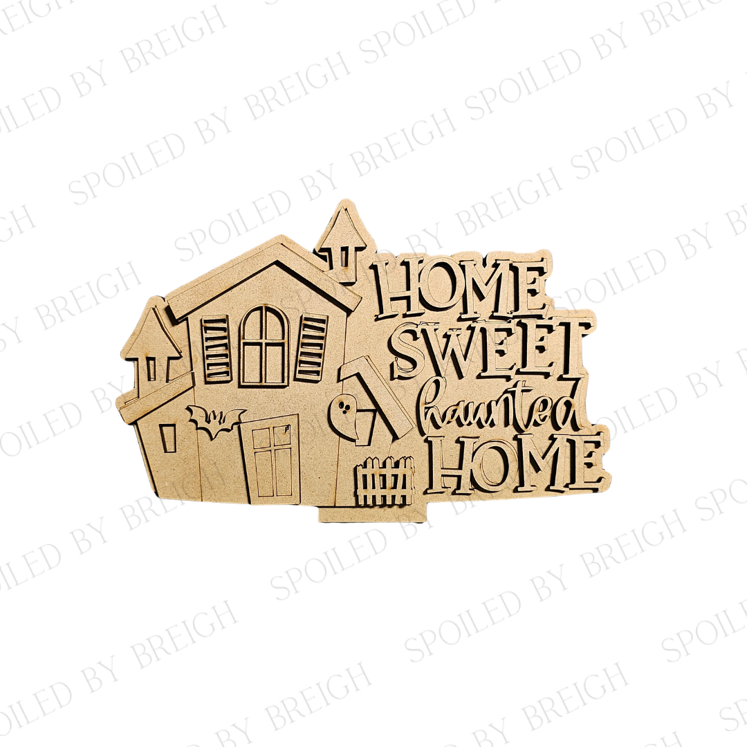 Haunted House For The Flower Basket Interchangeable