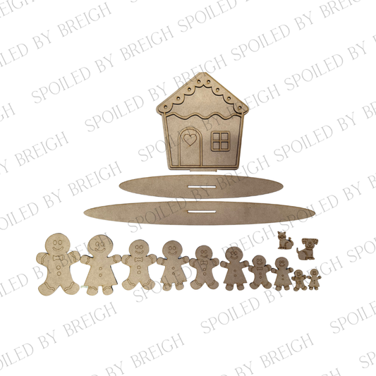 Customize your Gingerbread Family