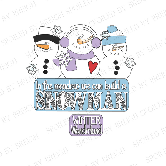 Meadow snowmen add-on