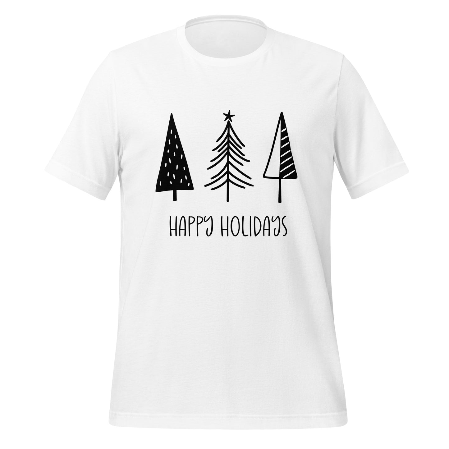 Merry Christmas with Trees T-shirt